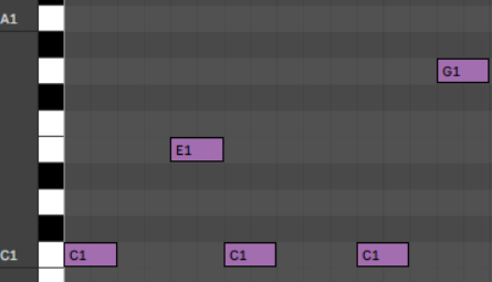 como montar uma melodia usando notas do acorde no ableton