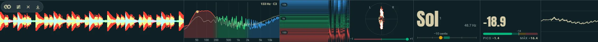 Barra do Revoluo Meter no tema Riparian